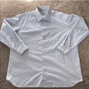 Mens Modena gray dress shirt. Size 18 1/2 tall. Great condition